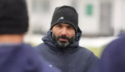 برف‌ بازی تیم المپیک در اردوی داخلی