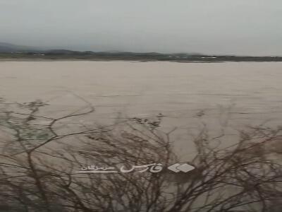  رودخانه کهنشوئیه در بخش بیکاه رودان طغیان کرد