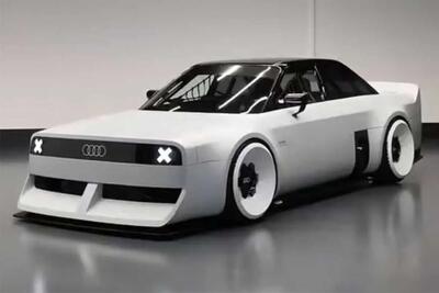 جشن پنجاه‌سالگی موتور پنج سیلندر آئودی با کانسپت جذاب و خاطره‌انگیز