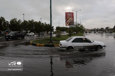  بندرعباس با باران جان گرفت!