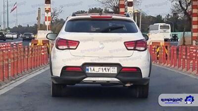  محصول ملی سایپا برای چندمین بار در حال تست دیده شد