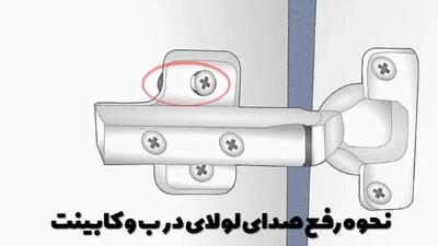  نحوه رفع صدای لولای درب و کابینت + روش‌های پیشگیری از ایجاد صدای لولا
