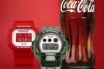 ساعت کاسیو با طعم کوکا کولا؛ ترکیب نوستالژی و استحکام