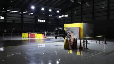 اولین تست تصادف رسمی و استاندارد در ایران انجام شد!