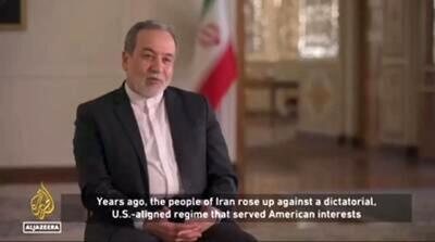 واکنش عراقچی به پیغام ترامپ درباره تغییر رژیم در ایران!