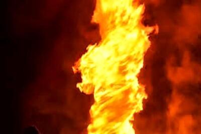 خودسوزی هولناک یک مرد مقابل دادگستری کرج