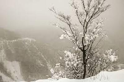 حجم برف در این نقطه از ایران جلب‌توجه کرد