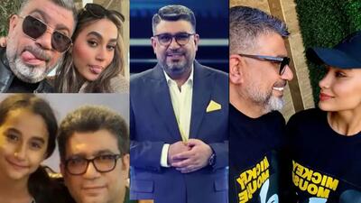 نگاه روز |تغییر چهره دیدنی رضا رشیدپور در کنار دختر بلاگرش