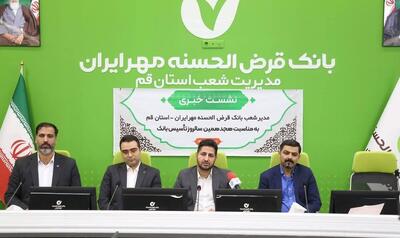  تشریح عملکرد ۸ ماهه نخست سال ۱۴۰۴ بانک قرض الحسنه مهر ایران در استان قم