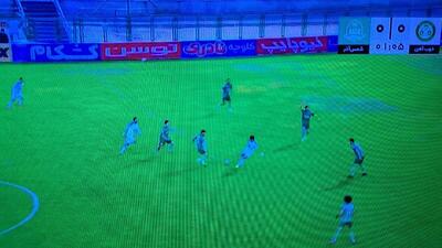  تساوی فوتبالیست های شمس آذر مقابل ذوب آهن 