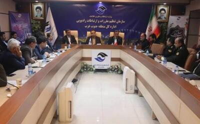  برگزاری نشست کنترل پروژه فیبرنوری و طرح برگردان در استان خوزستان