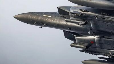  تصاویری متفاوت از پرواز جنگنده F-15E Strike Eagle