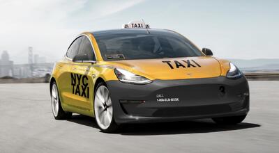 تست تاکسی‌های تماماً خودران تسلا کلید خورد