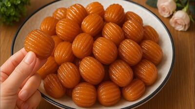  طرز تهیه بامیه پوک بازاری بدون نیاز به تخم مرغ / شیرنی ترد برای چای عصرانه