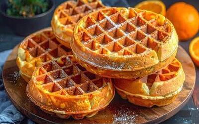  طرز تهیه بهترین وافل بلژیکی در ۵ دقیقه