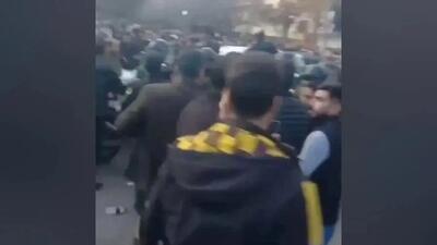 لحظه چاقو خوردن فرمانده نیروی انتظامی+فیلم