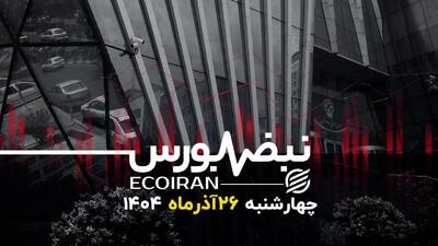 بازار بورس در مسیر اصلاح