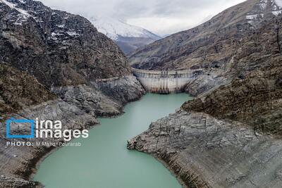 برداشت آب از سد‌های تهران ۱۰۰ میلیون مترمکعب کاهش یافت