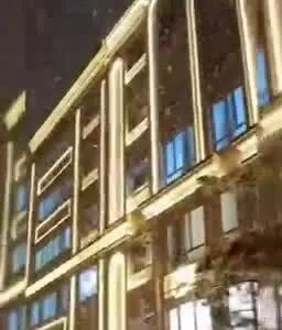 ببینید| هم اکنون، بارش برف در نیشابور