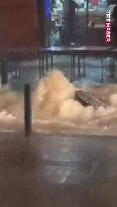 مترو بارسلون دچار آب‌گرفتگی شدند