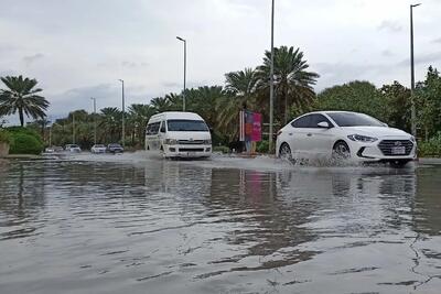 بارانِ ۲ سالِ کیش در ۲ روز آمد!