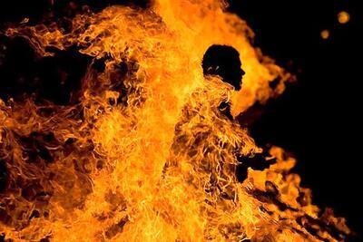 جزئیات خودسوزی یک مرد مقابل دادگستری کرج