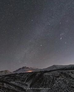 اوج درخشش بارش شهابی جوزایی بر فراز کوه سبلان