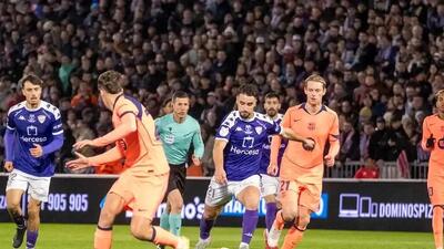 برد دشوار بارسلونا مقابل گوادالاخارا؛ صعود به دور بعد جام حذفی اسپانیا