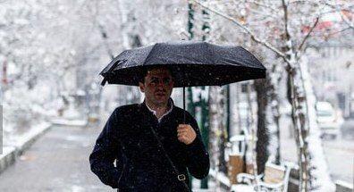 هشدار یخبندان 15 درجه‌ای در 23 استان | بارش گسترده برف و باران تا شنبه