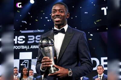 دمبله، مرد سال فوتبال جهان شد