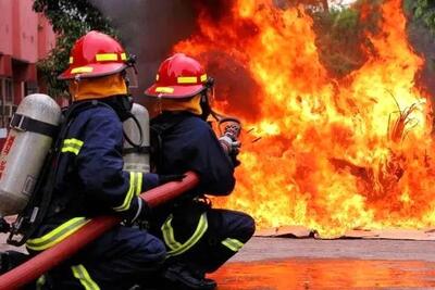 مخزن مازوت کارخانه سیمان دورود آتش گرفت+ جزیاات حداثه