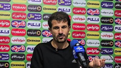 صحبتهای قاسم حدادی فر سرمربی ذوب آهن بعد از تساوی مقابل شمس آذر