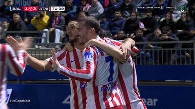 گل سوم اتلتیکو مادرید به اتلتیکو بلیرز (دبل گریزمان)