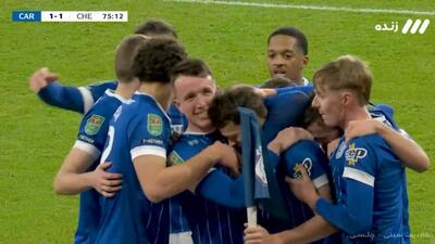 گل اول کاردیف به چلسی (ترنبل)