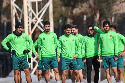 گزارش تصویری / تمرین پرسپولیس چهارشنبه ۲۶ آذر