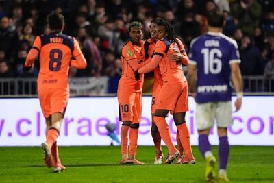 برد نه چندان راحت بارسلونا مقابل تیم ناشناخته