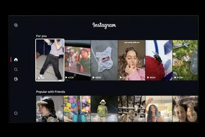 آزمایش اپلیکیشن اینستاگرام برای تلویزیون‌ها آغاز شد