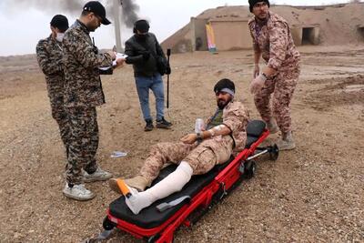 رقابت گروه‌های تخصصی طب رزمی سپاه