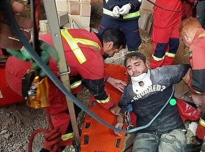 سقوط کارگر در چاه ۱۰ متری در محله کیانشهر تهران