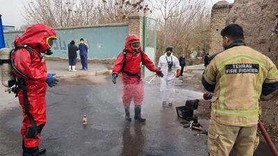 حادثه نشت گاز آمونیاک در کارخانه یخ سازی تلفات نداشت