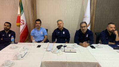 جلسه فنی ملی پوشان امید در نخستین روز مینی کمپ اراک