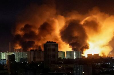  حملات گسترده پهپادی روسیه به اوکراین