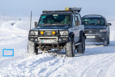 ارتفاع برف در محور بلوردکان- خصیل دشت گیلان به ۳۰ سانتیمتر رسید