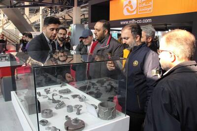  مدیران و برنامه‌سازان شبکه یک سیما از نمایشگاه «ایران ساخت» بازدید کردند
