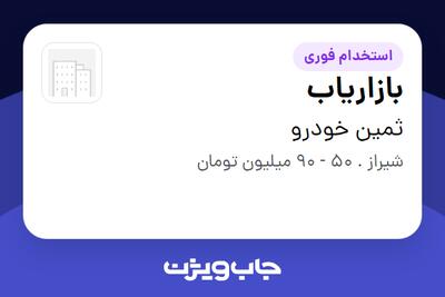  استخدام بازاریاب در ثمین خودرو