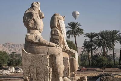 بازسازی مجسمه‌های آمنهوتپ سوم در مصر باستان - مجله اینترنتی کولاک