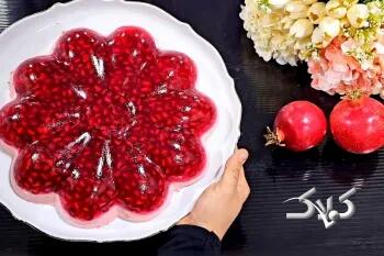 طرز تهیه دسر بیسکوئیتی یلدایی آسان ، روکر انار سریع و خوشمزه - مجله اینترنتی کولاک