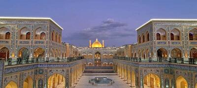 صحن حضرت زهرا(س) در نجف رسماً افتتاح شد +عکس