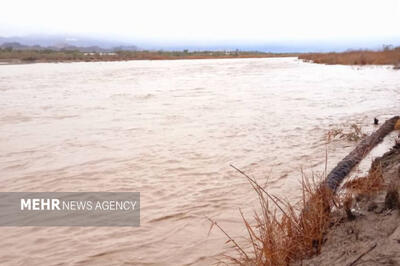  طغیان رودخانه بخش سندرک