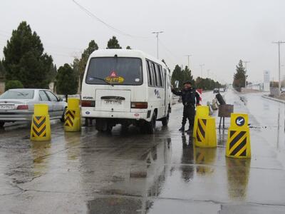  استقرار تمام وقت ماموران پلیس کرمان در ایستگاه‌های بازرسی دهه مقاومت